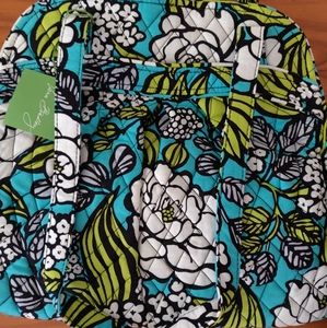 Vera Bradley sweet pleat tote island blooms
